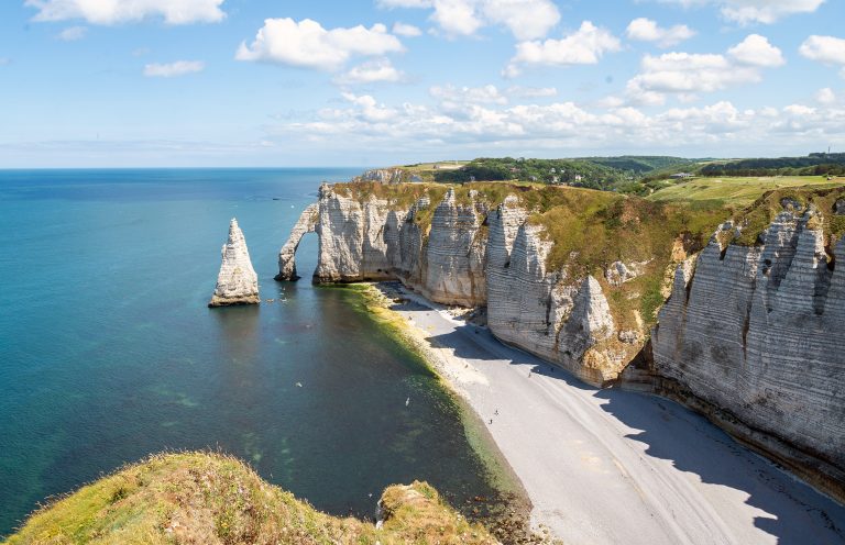 Etretat cliffs, Normandy, France