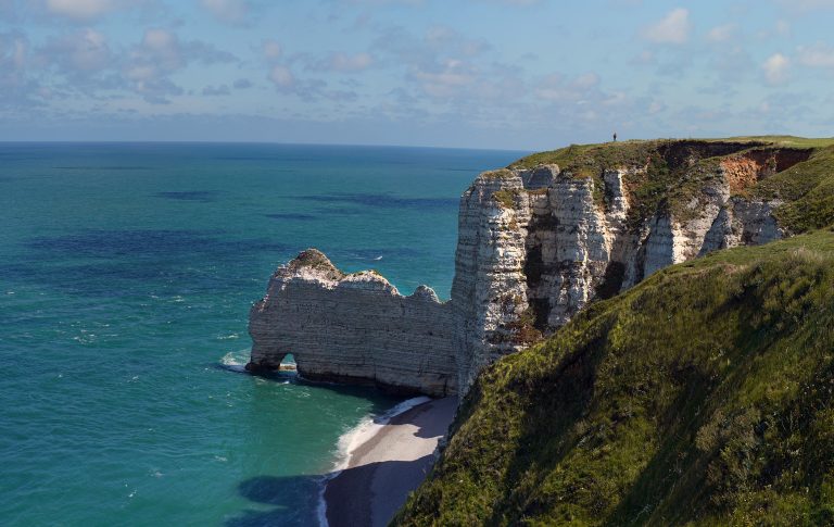 Etretat cliffs, Normandy, France
