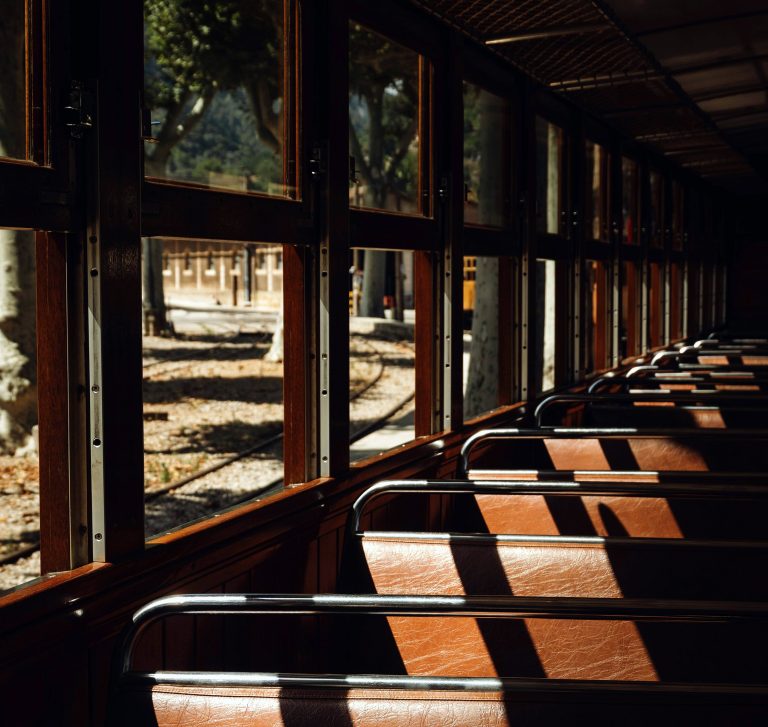 Ferrocarril de Sóller historic train, Palma Mallorca, Spain