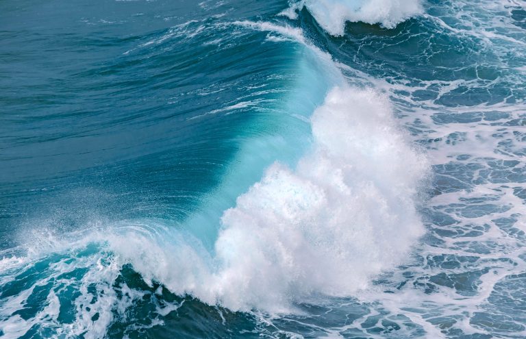 Praia Do Norte, giant waves in Nazaré, Portugal