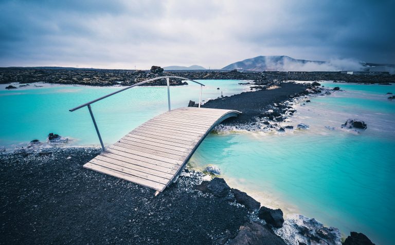 Blue Lagoon geothermal spa, Grindavík, Iceland