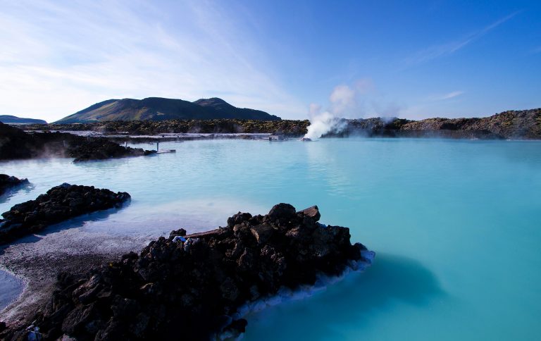 Blue Lagoon geothermal spa, Grindavík, Iceland