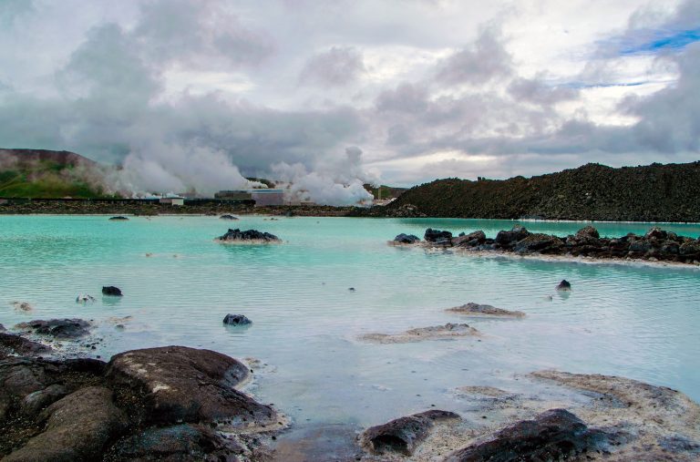 Blue Lagoon geothermal spa, Grindavík, Iceland