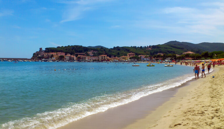 Marina di Campo beach, Elba, Italy