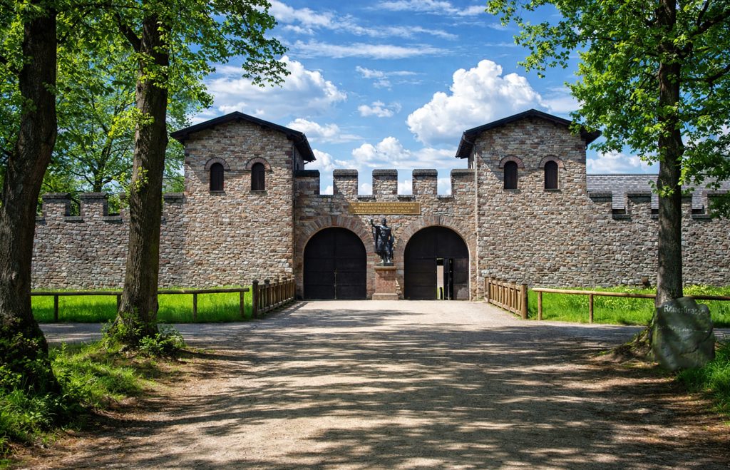 Roman fort Saalburg, Bad Homburg, Germany