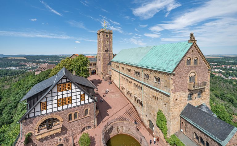 Castillo de Wartburg, Eisenach, Alemania
