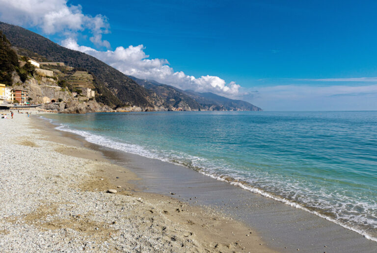 Monterosso al Mare beach, Cinque Terre, Italy