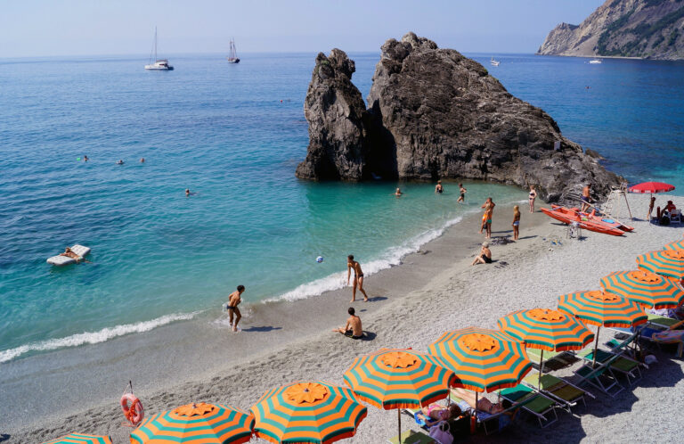 Monterosso al Mare beach, Cinque Terre, Italy