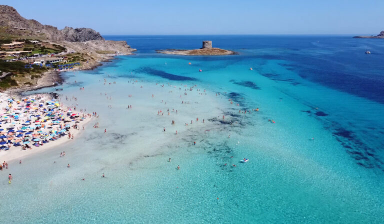 La Pelosa beach, Stintino, Sardinia, Italia