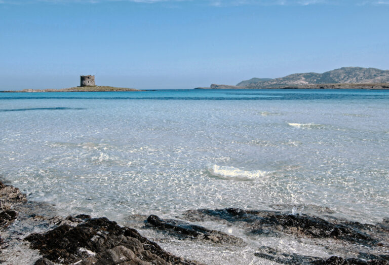 La Pelosa beach, Stintino, Sardinia, Italia