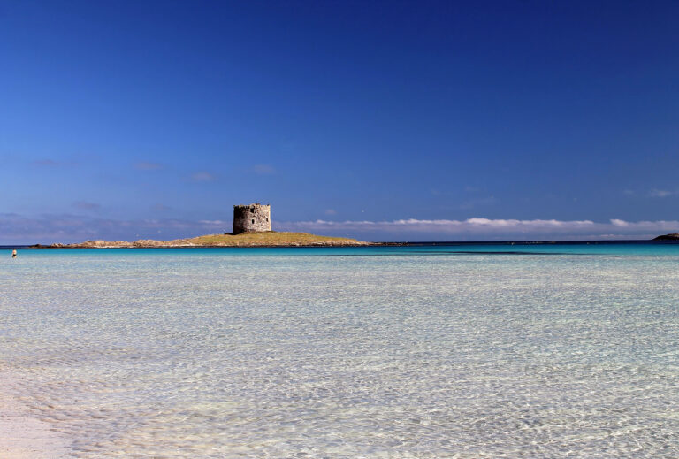 La Pelosa beach, Stintino, Sardinia, Italia