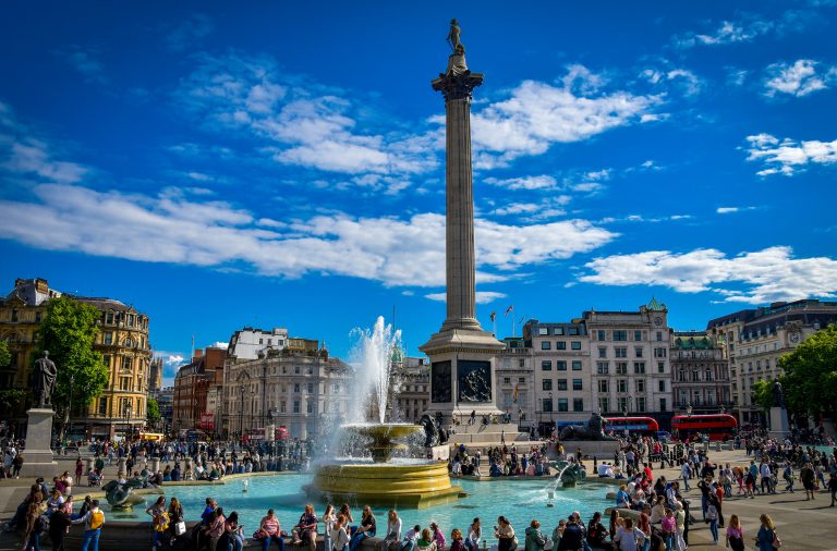 Trafalgar Square, London, England