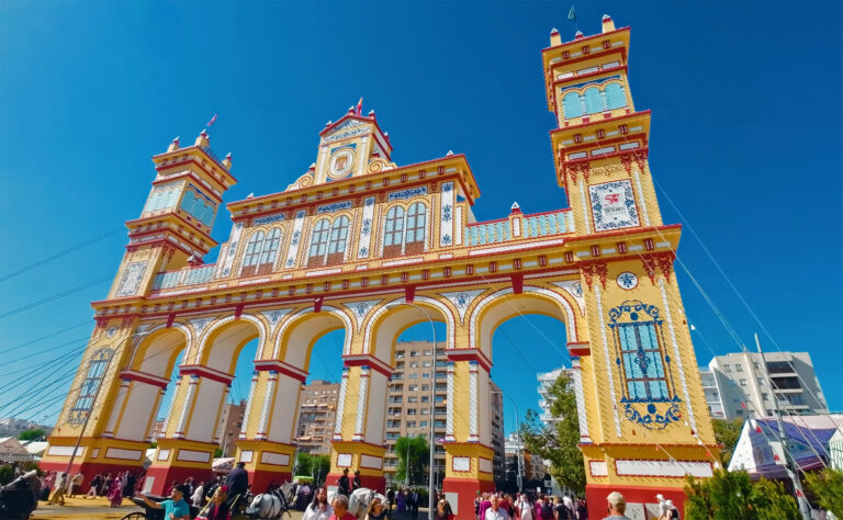 Feria de Abril fest, Seville, Spain