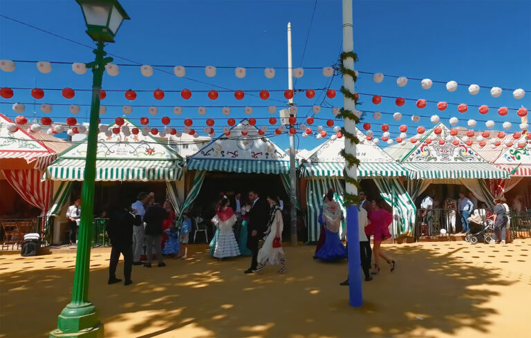 Feria de Abril fest, Seville, Spain