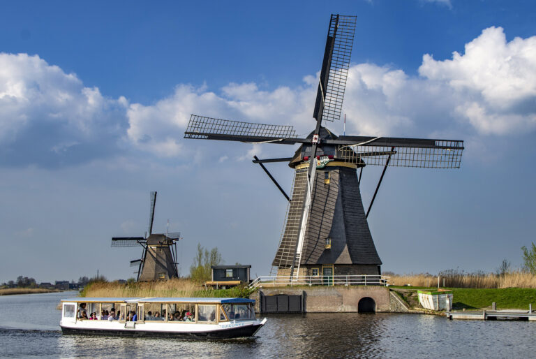 Windmills at Kinderdijk, Holland