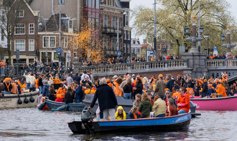 Koningsdag (King’s Day), Amsterdam, Netherlands