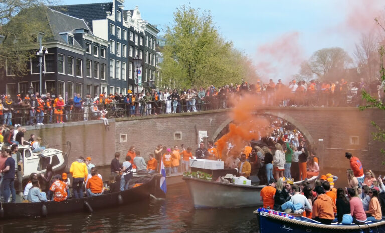 Koningsdag (King’s Day), Amsterdam, Netherlands
