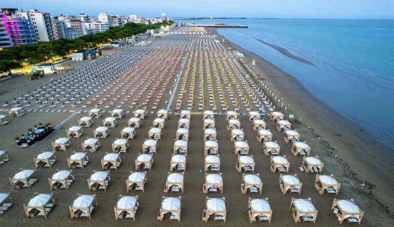 Lignano Sabbiadoro beach, Udine, Italy