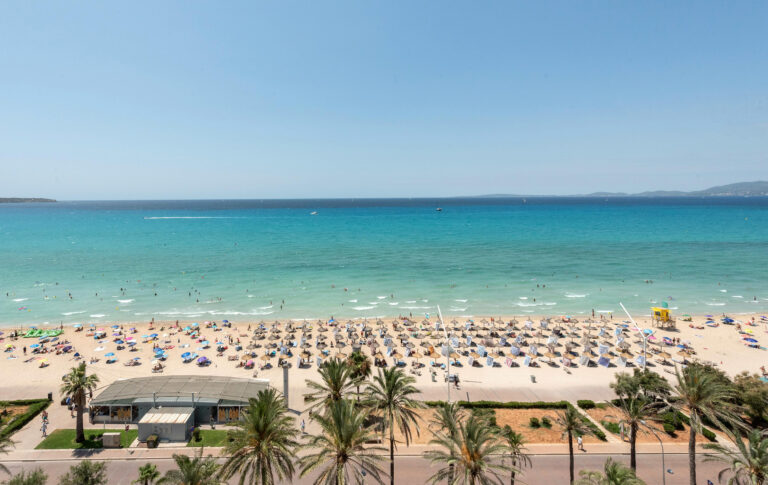 Playa de Palma beach, Palma de Mallorca, Spain