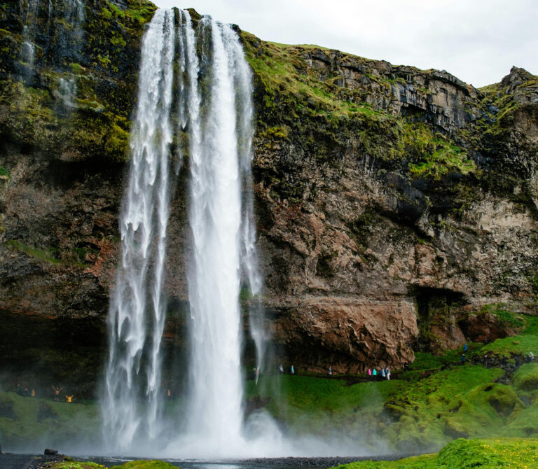 Seljalandsfoss waterfall, Rangárþing Eystra, Iceland