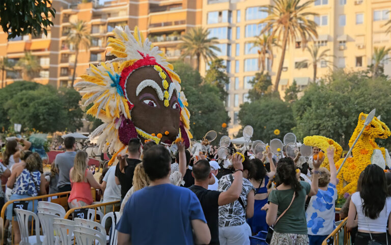 Batalla de las flores, Valencia, España