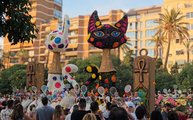 Batalla de las flores, Valencia, España