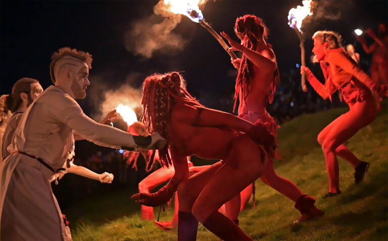 Beltane Fire Festival / Edinburgh, Scotland, UK