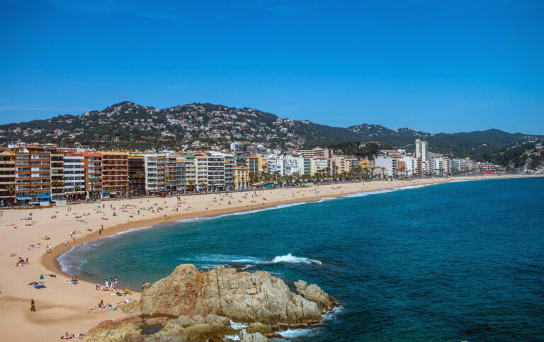Playa de Lloret de Mar / Costa Brava, Cataluña, España