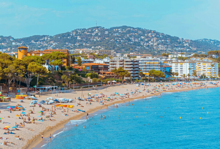 Playa de Lloret de Mar / Costa Brava, Cataluña, España