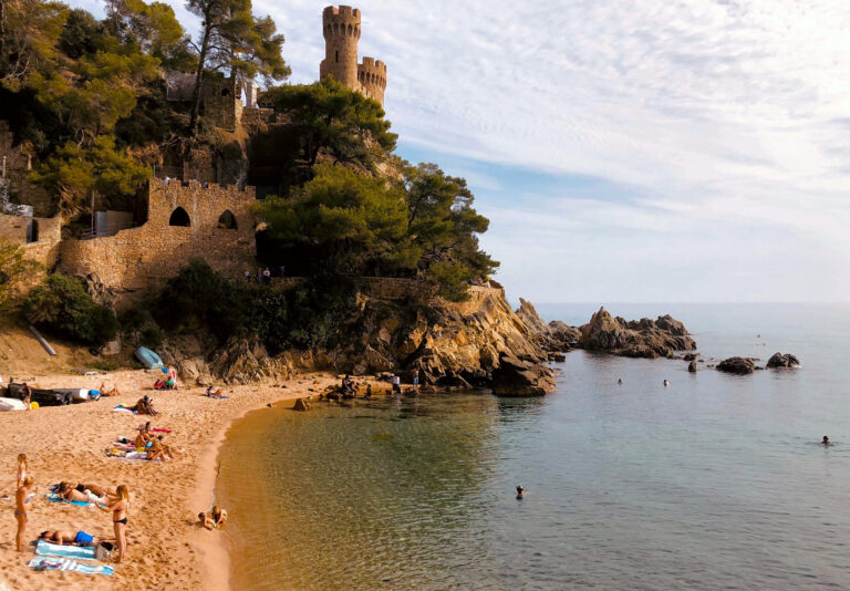 Playa de Lloret de Mar / Costa Brava, Cataluña, España