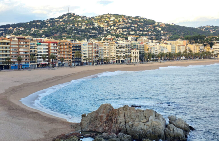 Playa de Lloret de Mar / Costa Brava, Cataluña, España