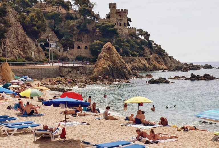 Playa de Lloret de Mar / Costa Brava, Cataluña, España