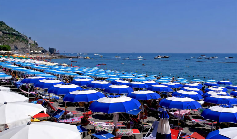 Beach Spiaggia di Maiori, Campania, Italy