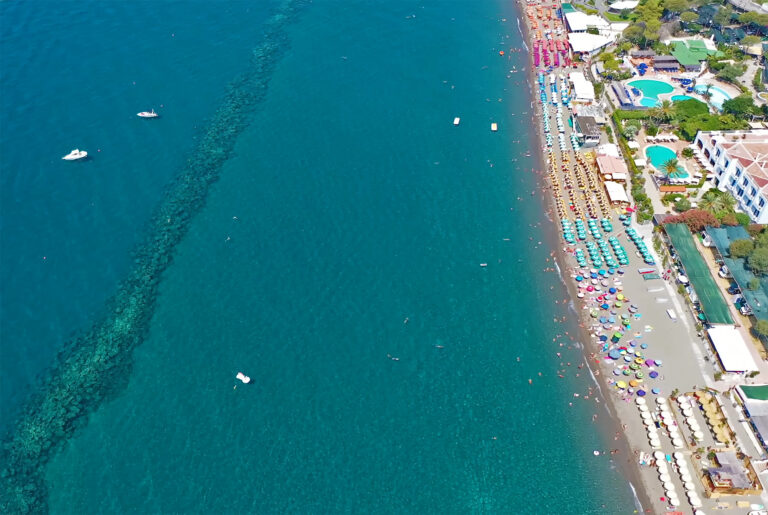 Beach Spiaggia dei Maronti, Ischia, Italy