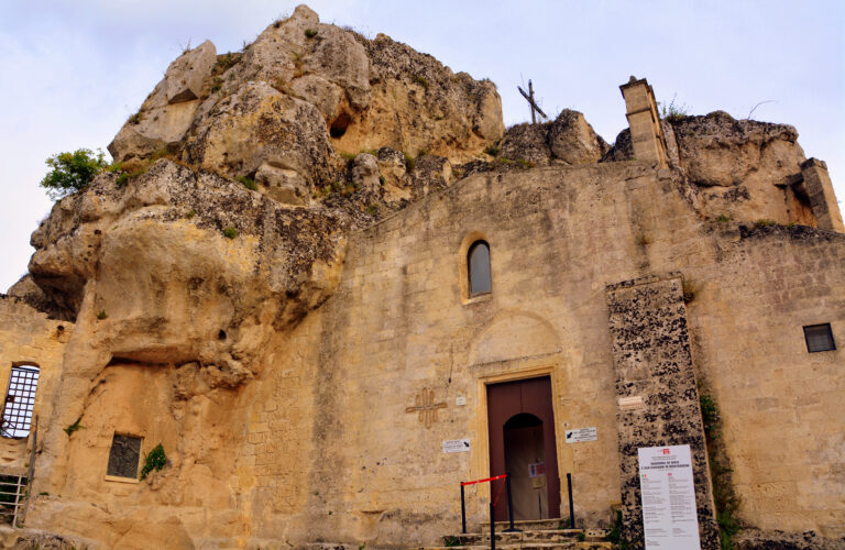 Cave city of Matera, Italy