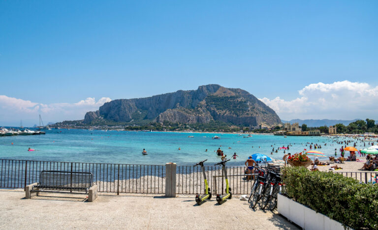 Mondello beach, Palermo – Sicily, Italy