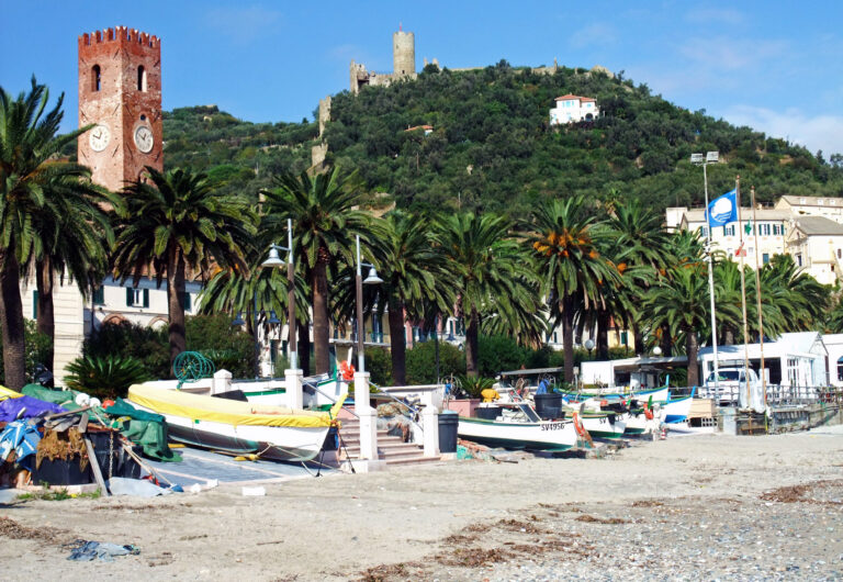 Noli beach / Spiaggia dei Pescatori, Liguria, Italy