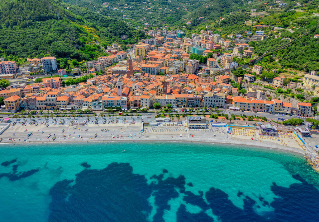 Noli beach / Spiaggia dei Pescatori, Liguria, Italy