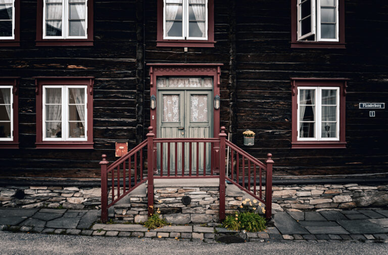 Røros old city center, Central Norway