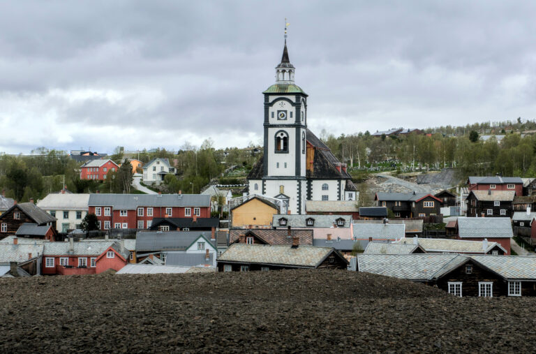 Røros old city center, Central Norway