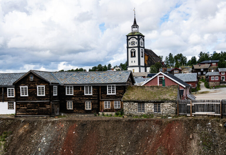 Røros old city center, Central Norway
