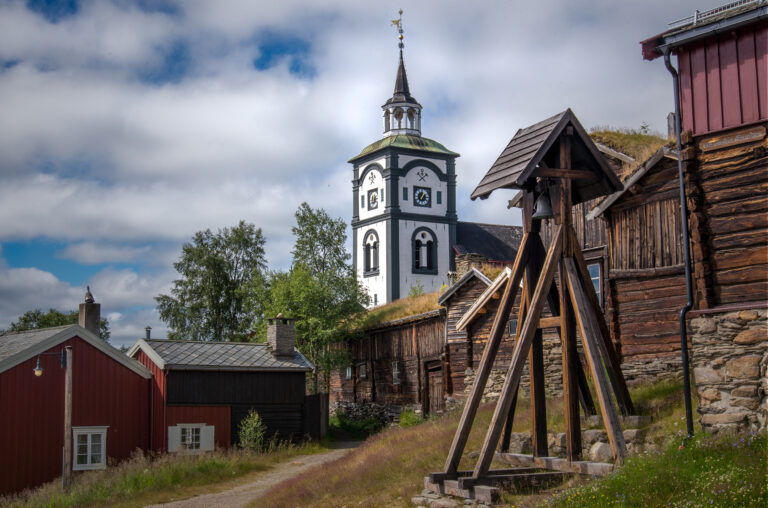 Røros old city center, Central Norway