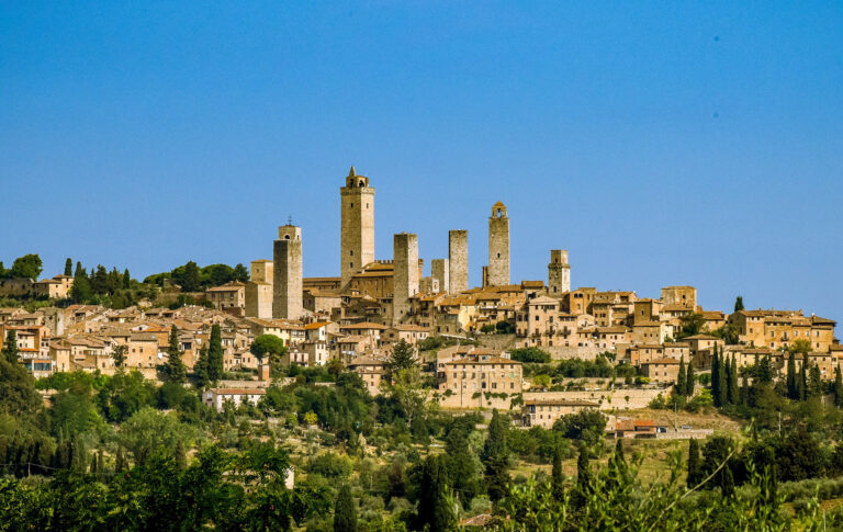 San Gimignano historic centre, Tuscany, Italy