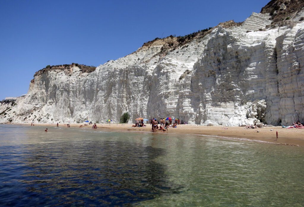 Scala dei Turchi cliff, Sicily, Italy
