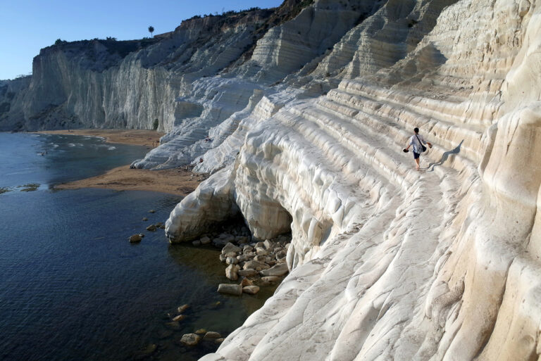 Scala dei Turchi cliff, Sicily, Italy