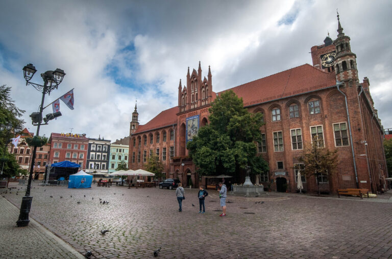 Toruń vecchia città, Pomerania, Polonia