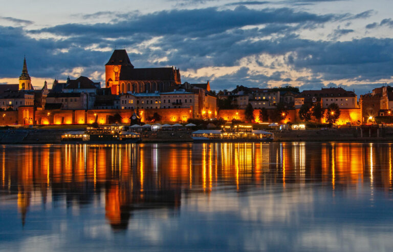 Toruń vecchia città, Pomerania, Polonia