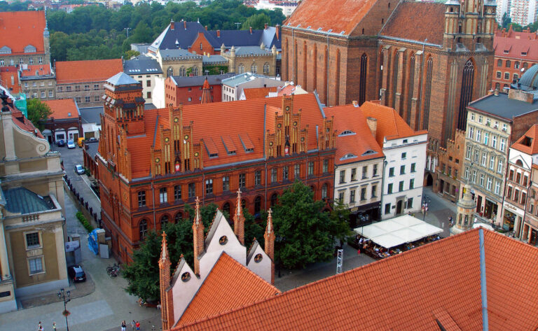 Toruń vecchia città, Pomerania, Polonia