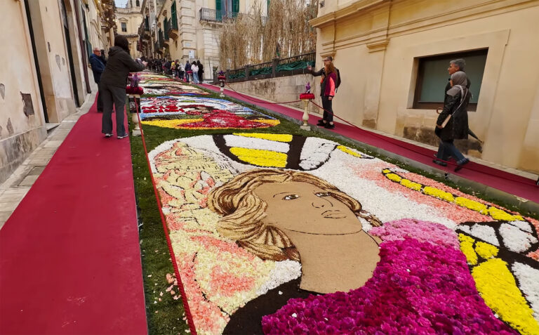 Infiorata di Noto, Sicily, Italy