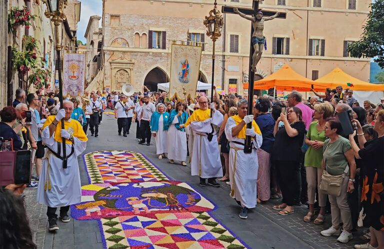 Le Infiorate di Spello, festival in Spello, Italy